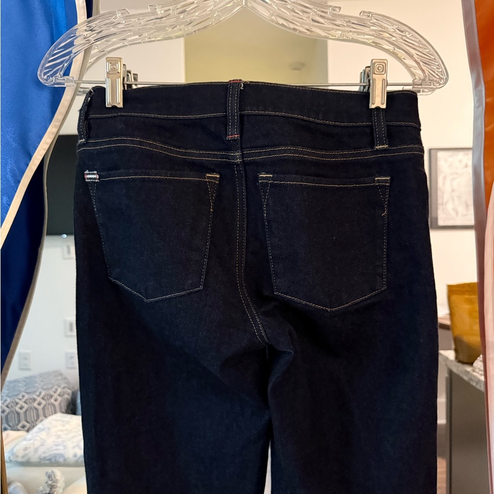 Alice + Olivia Black Flare Jeans - Picture 9 of 10